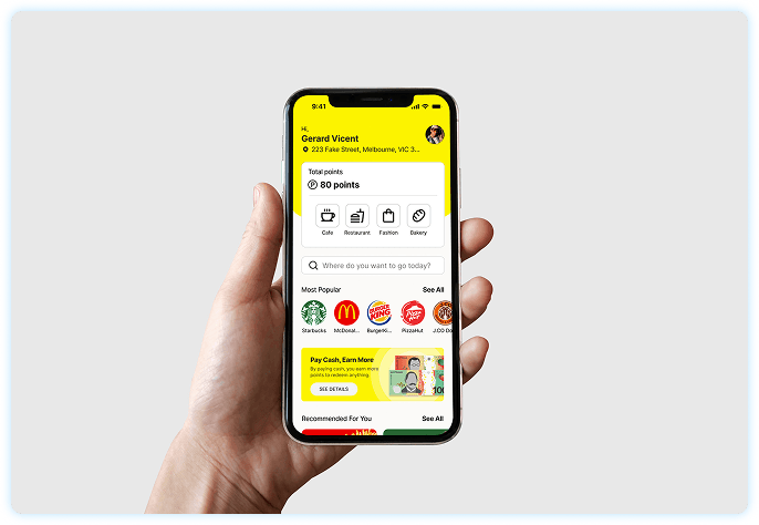 Portofolio OZ Loyalty Mobile App | Simetri